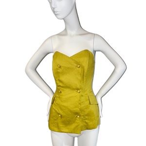 Max mara Bustier corset vintage double breasted